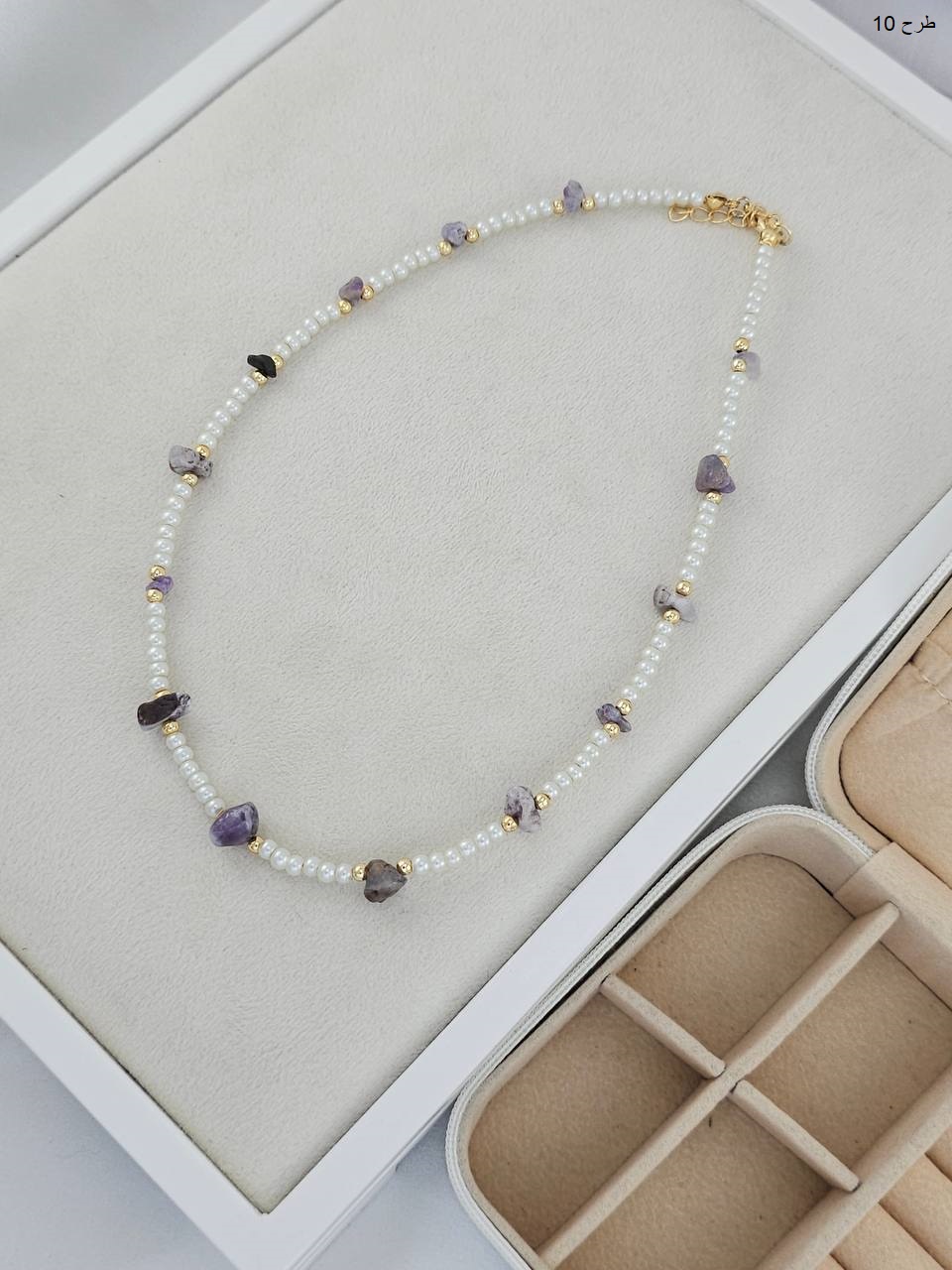 گردنبند فیمو تک رج